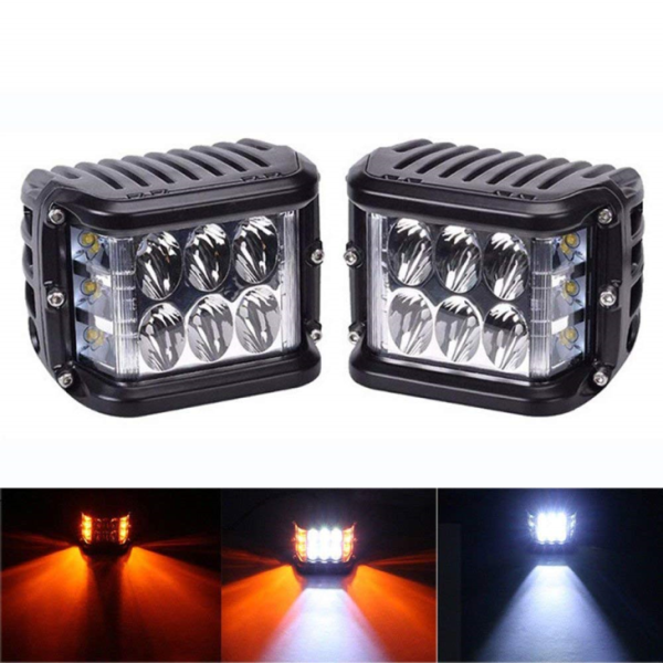 4-calowy reflektor roboczy 60W LED / wiązka powodziowa do ciągnika Jeep Off-road / Kenworth