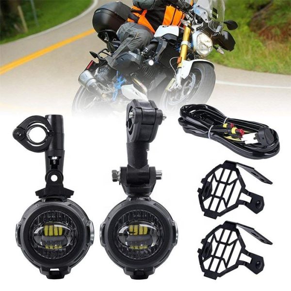 Pomocnicze światła drogowe LED do motocykla BMW F800GS ADV / R1200GS / R1200GS