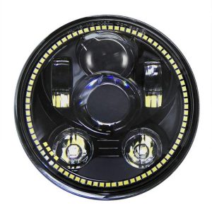 Zatwierdzony przez DOT znak E 5.75 calowy reflektor LED Projektor Clear Lens Chip Super Bright Wodoodporny do motocykla Harley