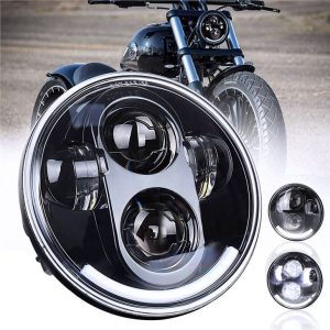 High Lumen Motocykl Led Projektor Reflektory 5.75'' Led Reflektor 12v Dla Harley Davidson