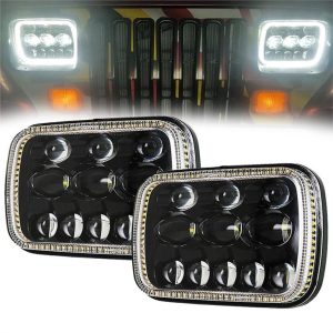 Morsun 5x7 Inch Square Reflektor do Jeep GMC Ford Chevrolet LED reflektor projektor