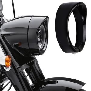 Morsun 7-calowy okrągły uchwyt pierścieniowy reflektora motocyklowego LED do Harley FLD