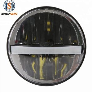 Morsun Okrągłe reflektory LED do motocykla Harley 5 3/4 H4 Led High Mijania