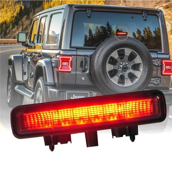 Morsun Tail Light Do JeepA Wranglera JL 2018 2019 Sahara Rubicon High Mount Brake Light