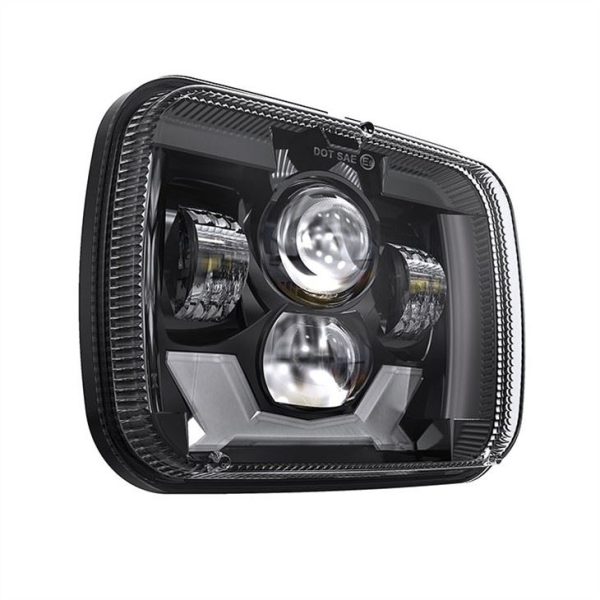 Nowy styl 5x7 cal led reflektor do Jeep Cherokee XJ reflektor z Speical DRL i kierunkowskaz