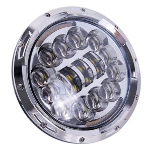 Okrągły 7-calowy 90-watowy reflektor motocyklowy 12v H4 Led Light