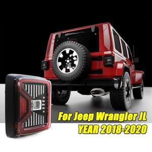 Wersja amerykańska 2018 Jeep Wrangler JL Tylne światła tylne LED Tylne światła hamowania